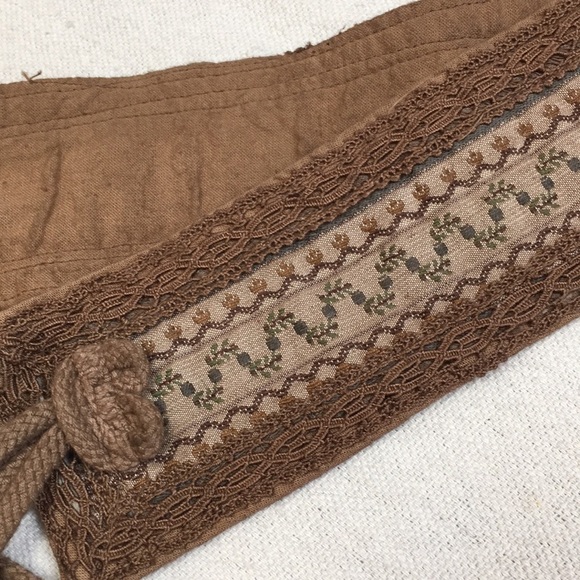 Boho Boutique Hand Sewn Fabric Belt main image 4